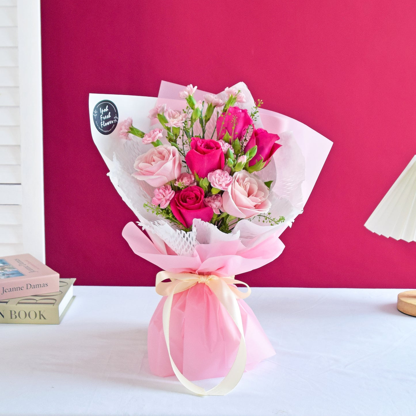 Ariana| Qixi Special Valentine's Bouquet| Fresh Flower Same Day Delivery