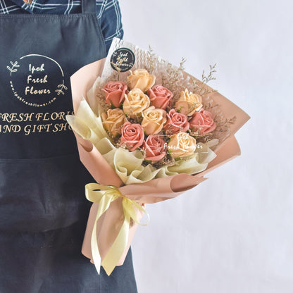 Cappuccino (Soap Flowers)