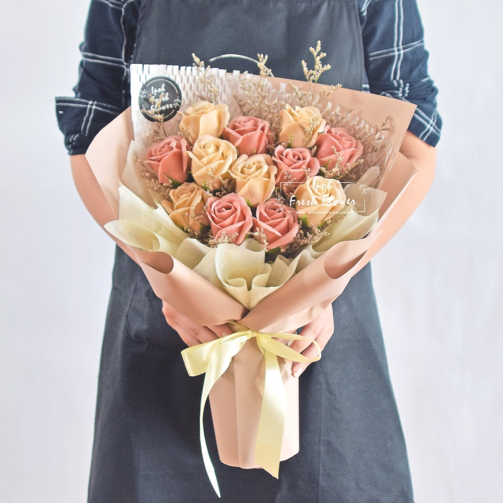 Cappuccino (Soap Flowers)