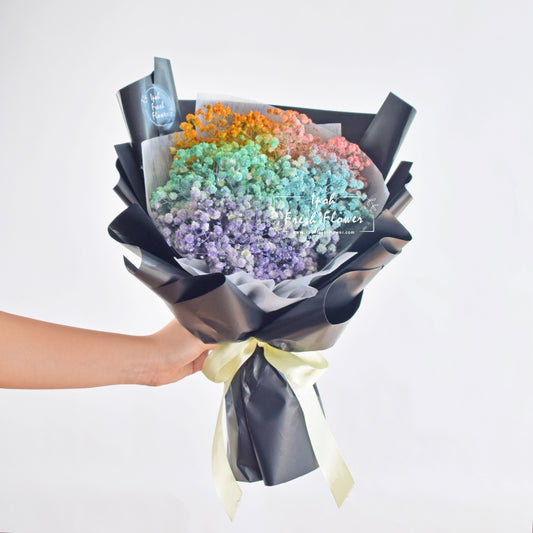 Fantasy Baby Breath Bouquet| Everlasting Flower Bouquet| Same Day Delivery