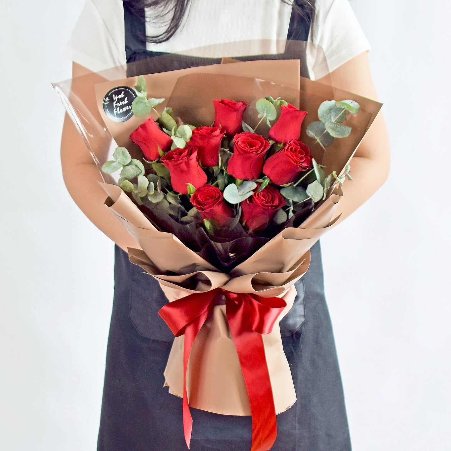 Forever Yours| Red Roses Bouquet| Fresh Flower Same Day Delivery