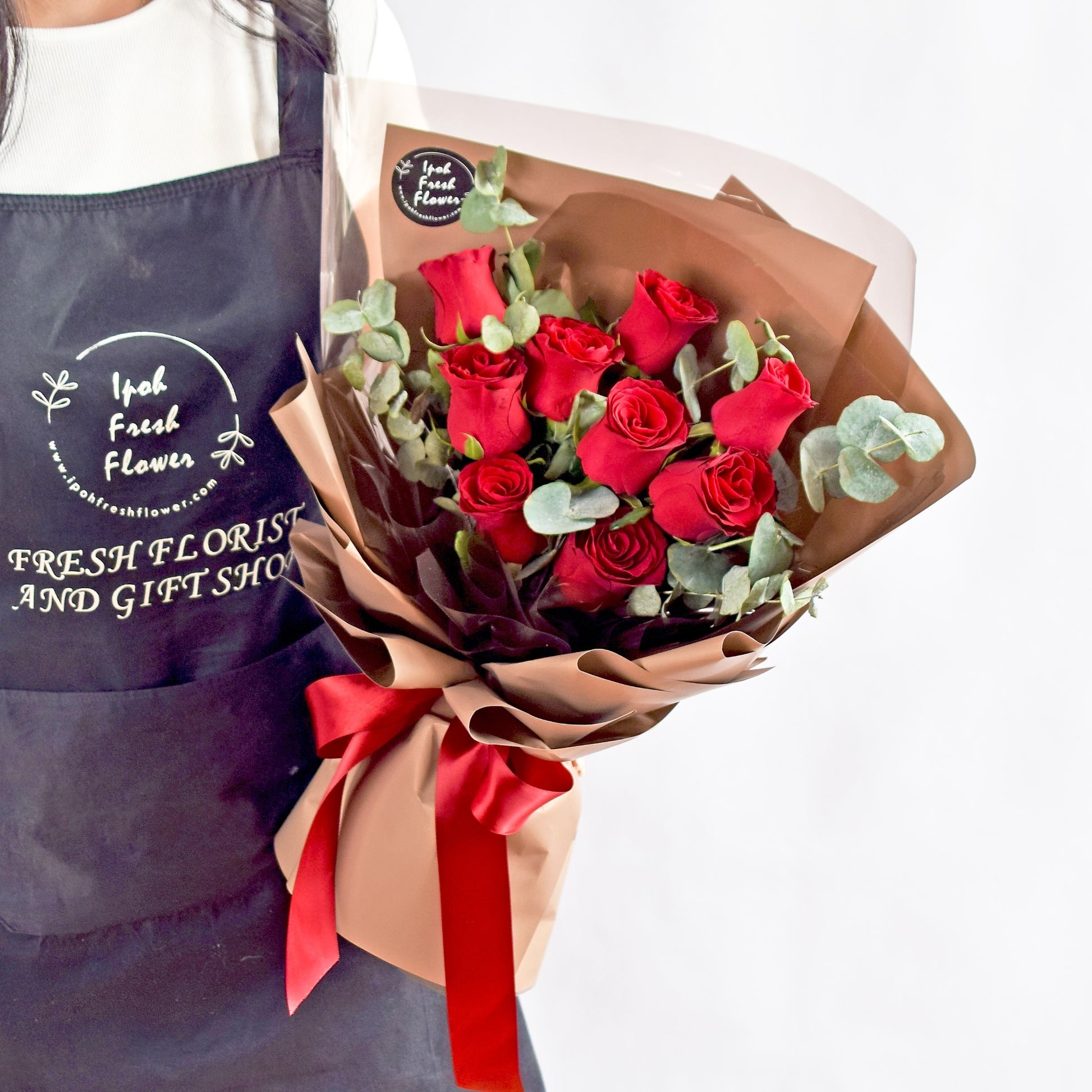 Forever Yours| Red Roses Bouquet| Fresh Flower Same Day Delivery