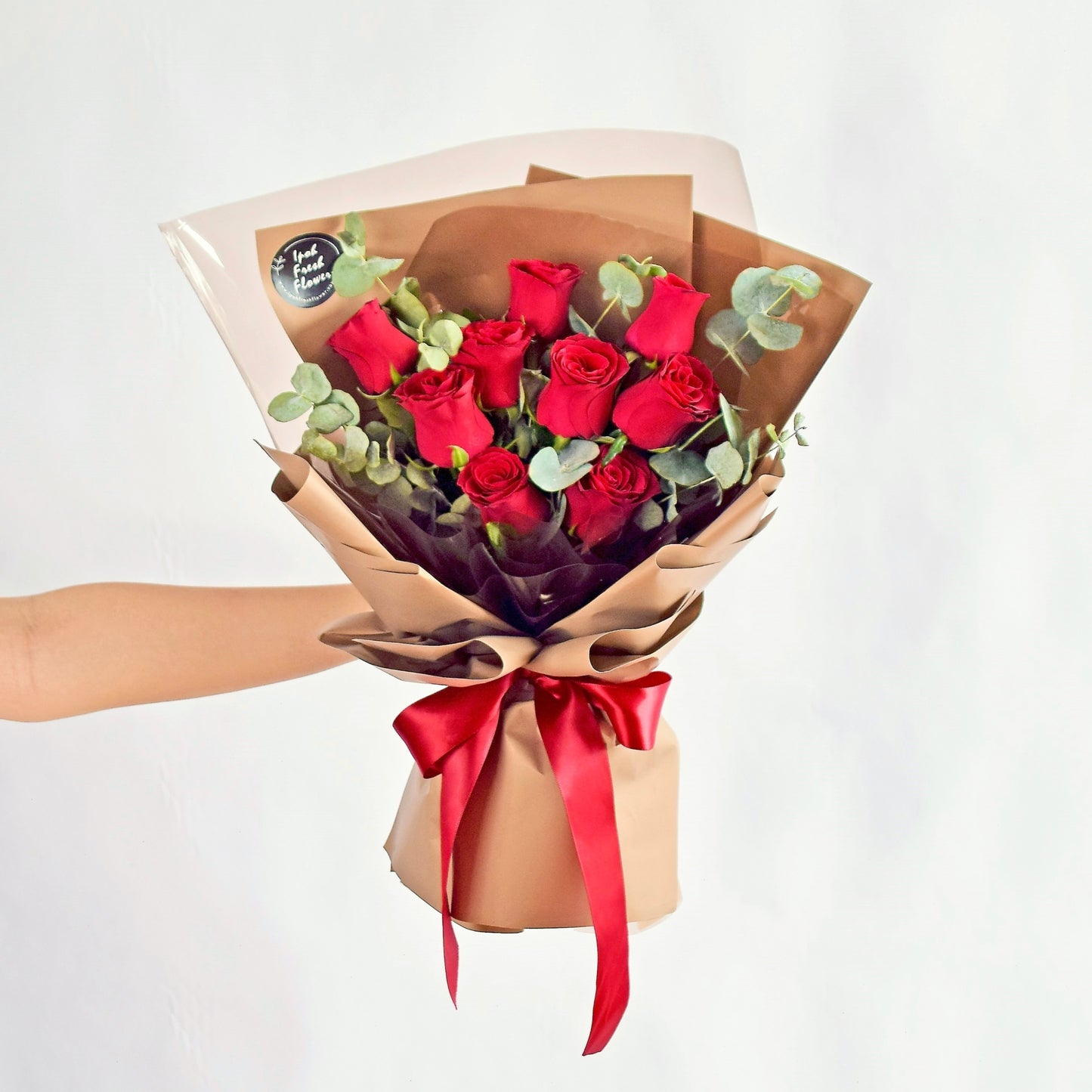 Forever Yours| Red Roses Bouquet| Fresh Flower Same Day Delivery