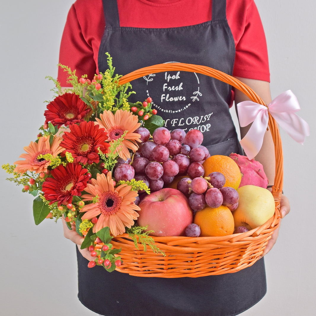 Fruit Basket Delivery Free Same Day Delivery Ipoh Fresh Flower