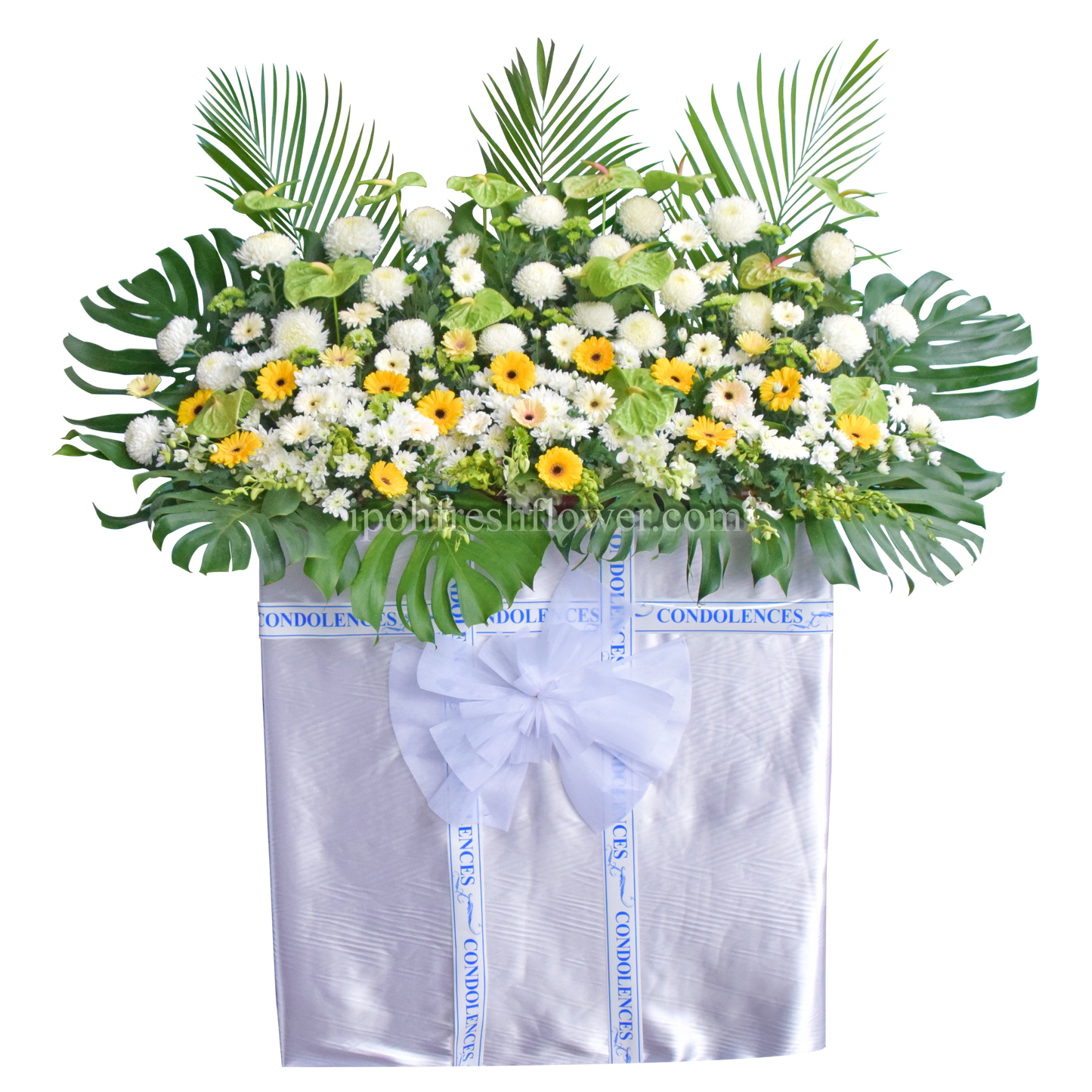 Grand Tribute Wreath| Condolence Flower Stand