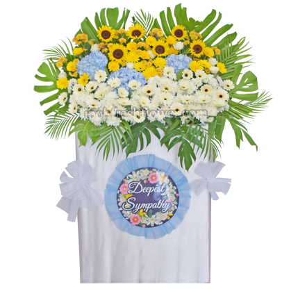 Grand Farewell| Condolence Wreaths| Same Day Free Delivery