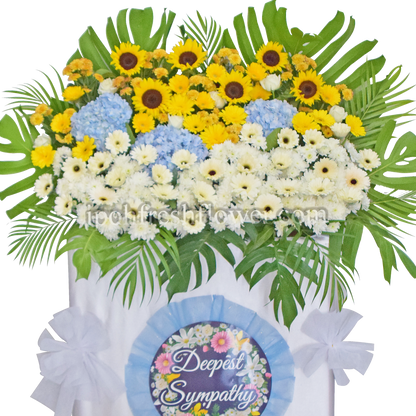 Grand Farewell| Condolence Wreaths| Same Day Free Delivery