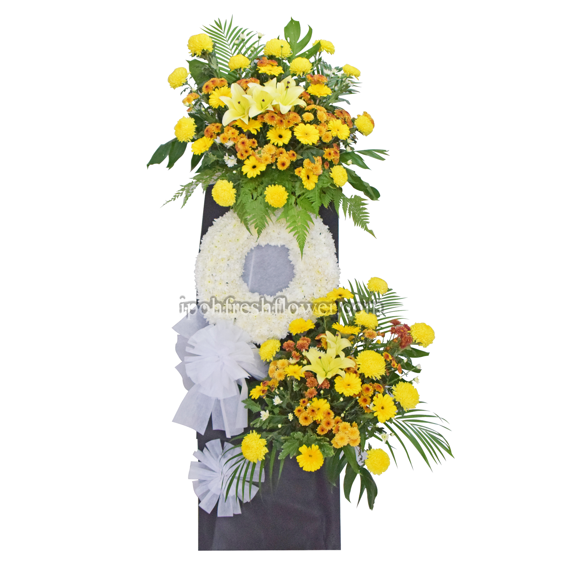 Honor and Harmony| Premium Condolence Flower Stand| Same Day Free Delivery