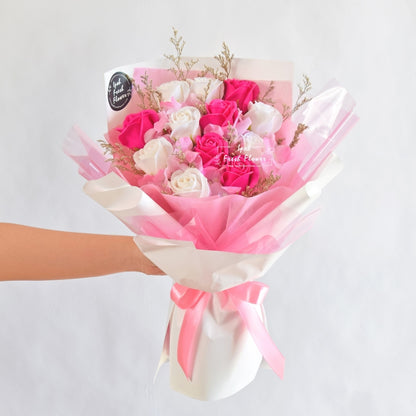 Hot Romance| Soap Flowers Bouquet| Same Day Delivery