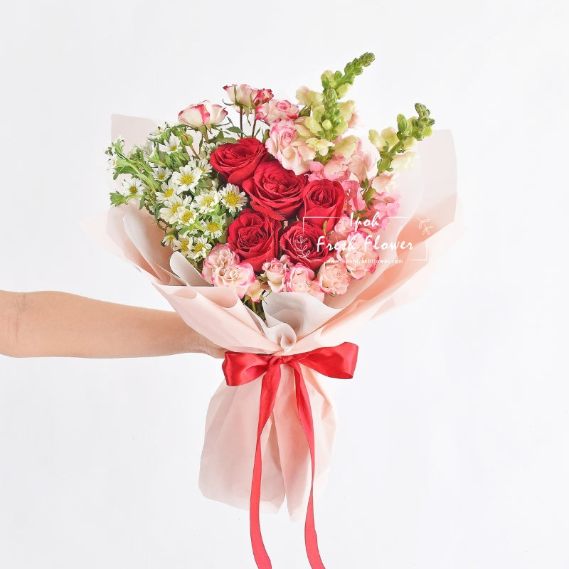 J'adore| Valentine's Fresh Flower Bouquet| Same Day Delivery