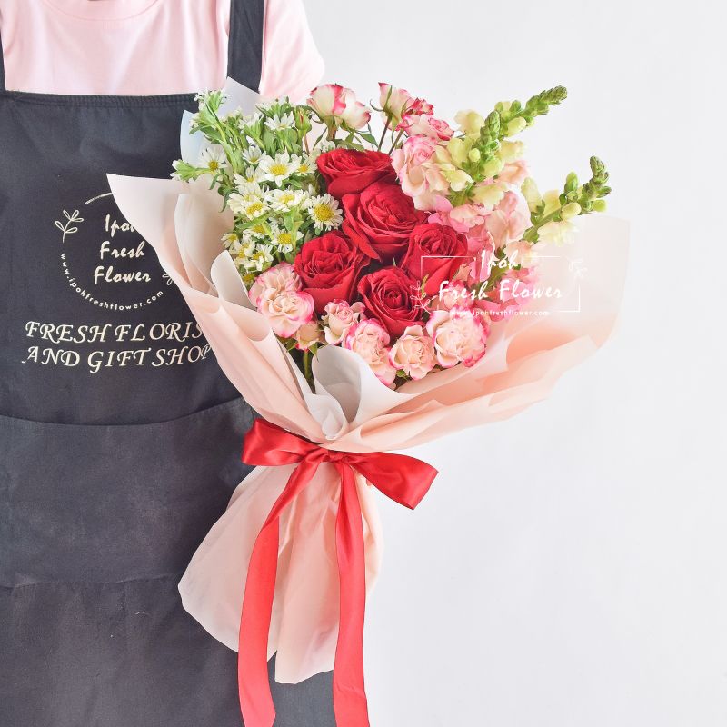 J'adore| Valentine's Fresh Flower Bouquet| Same Day Delivery