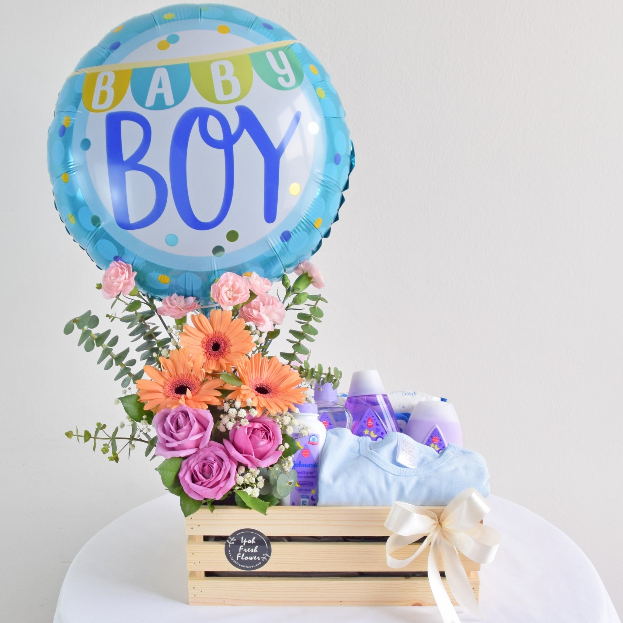 Baby boy best sale flower delivery