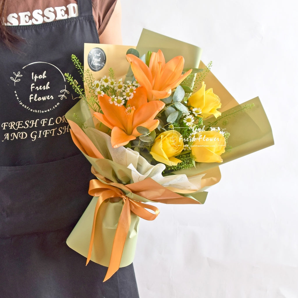 Mollie Tiger Lilies| Fresh Flower Bouquet| Same Day Delivery