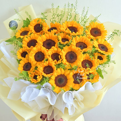 Special Sunny| Sunflowers Fresh Flower Premium Bouquet Delivery