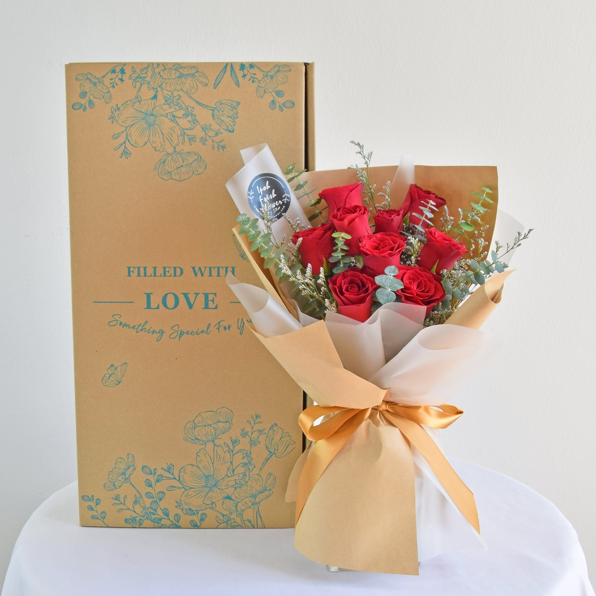 Soprano|Valentine's Fresh Flower Bouquet| Same Day Delivery – Ipoh ...