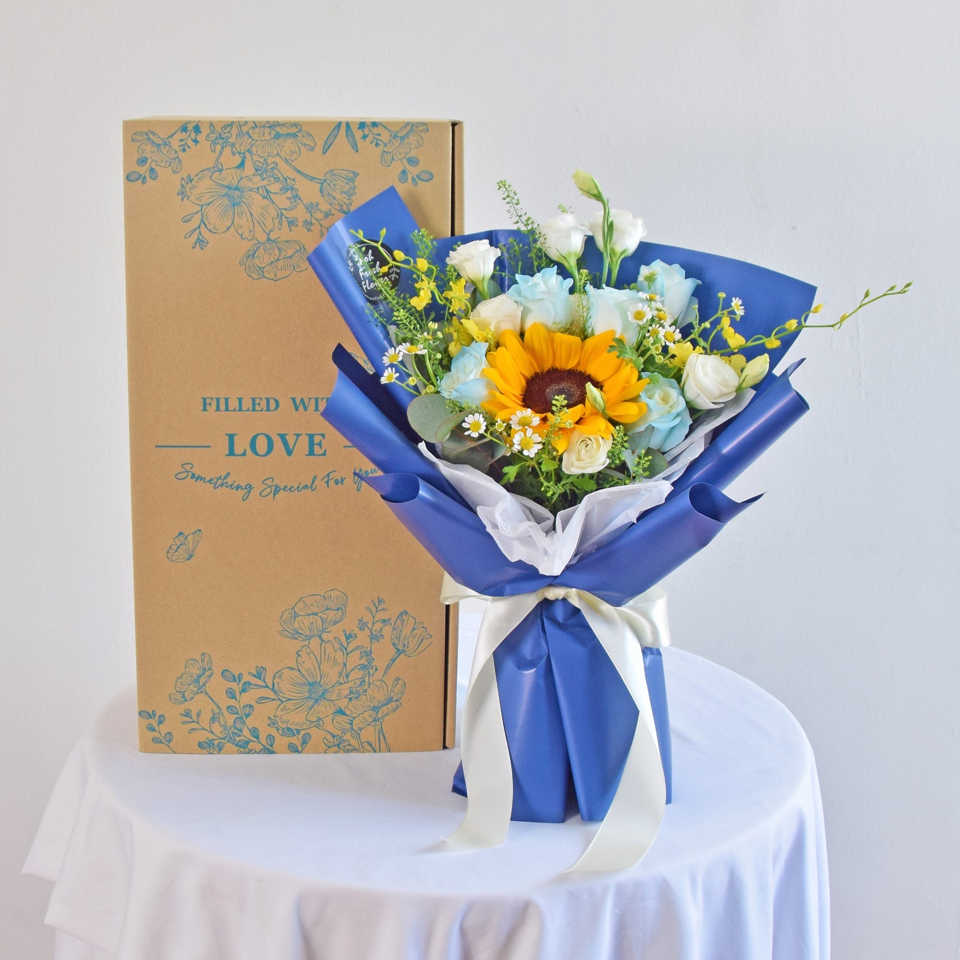 Sunny Love| Father's Day Special Fresh Flower Bouquet| Same Day Delivery
