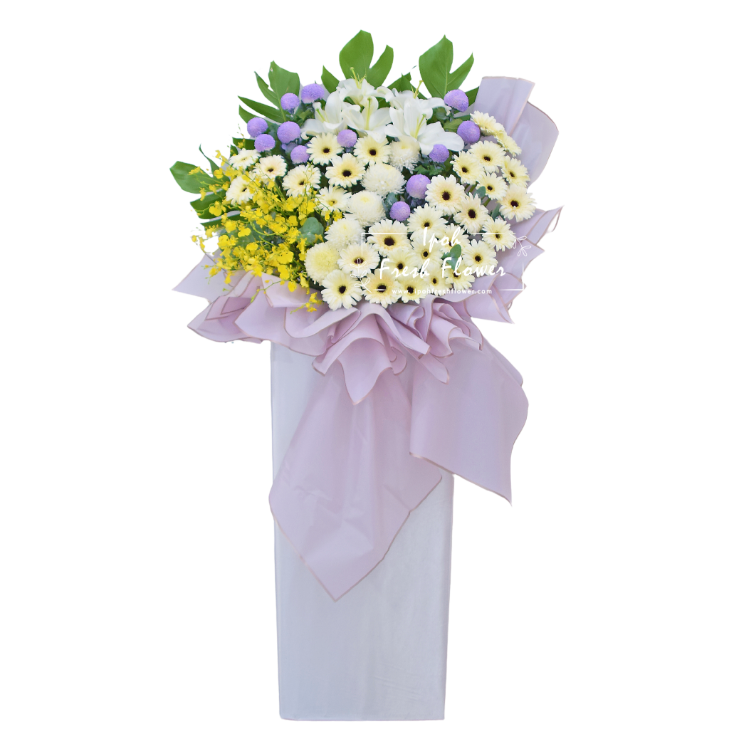 Treasure Memories| Premium Condolence Flower Stand| Same Day Free Delivery