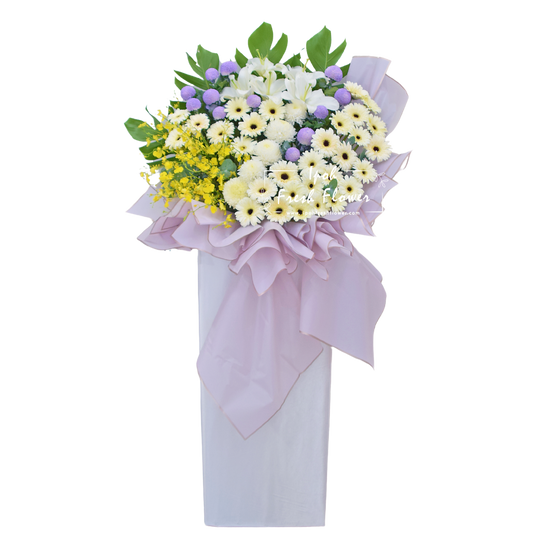 Treasure Memories| Premium Condolence Flower Stand| Same Day Free Delivery