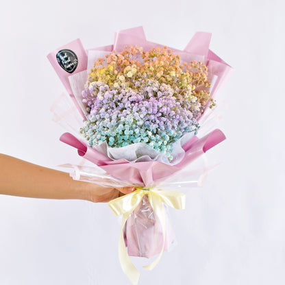 Unicorn Baby Breath Bouquet|Everlasting flower bouquet| Same Day Delivery