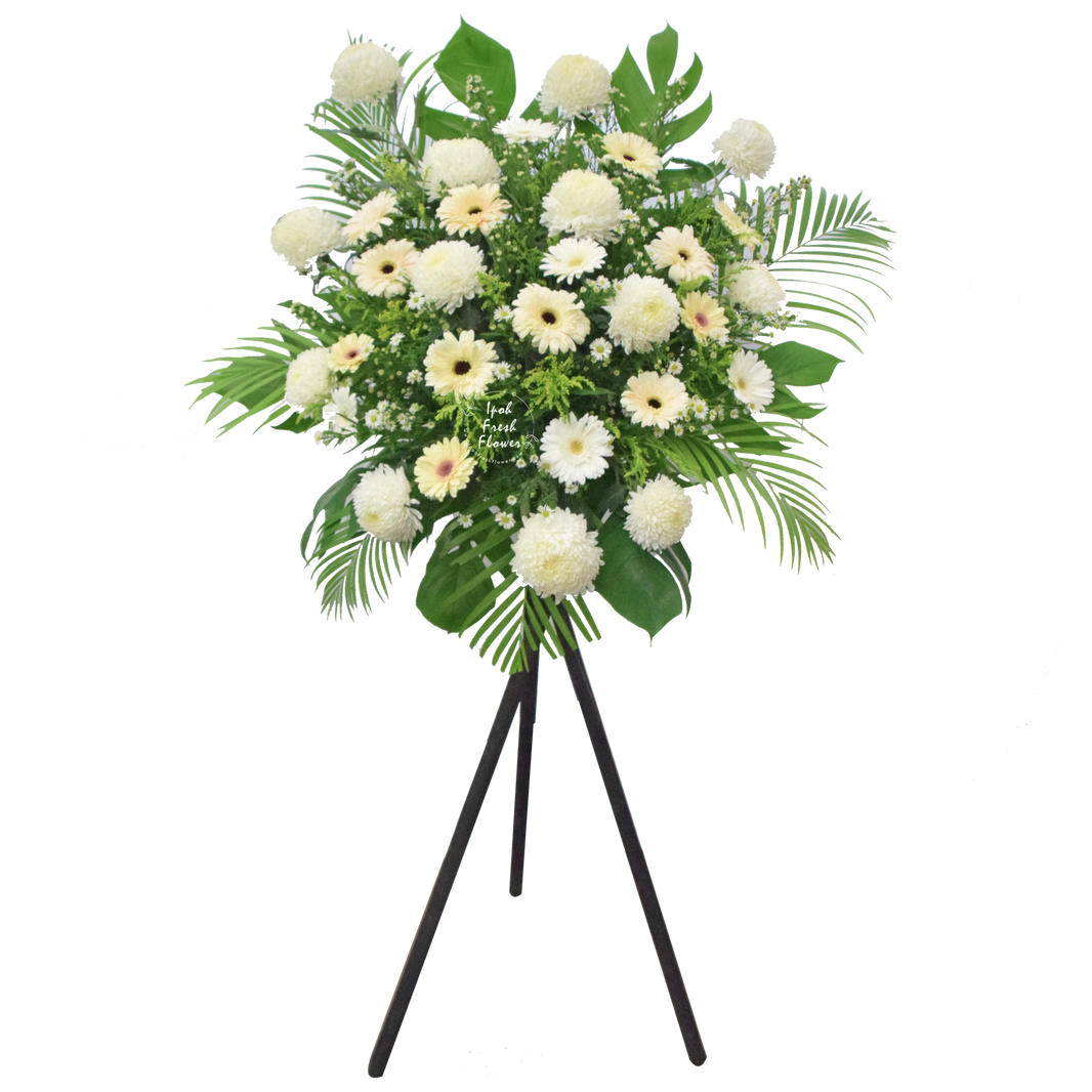 Wreath & Condolence Flower Stand| Free Delivery – Page 2 – Ipoh Fresh ...