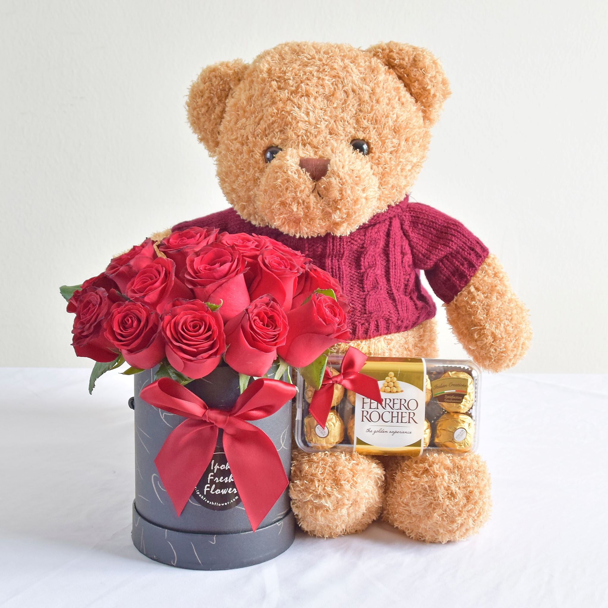 Bloom store bear roses